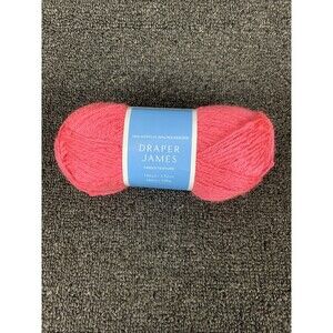 Draper James Tweed Texture Pink Lemonade 196yd 3.52oz Yarn New Rare